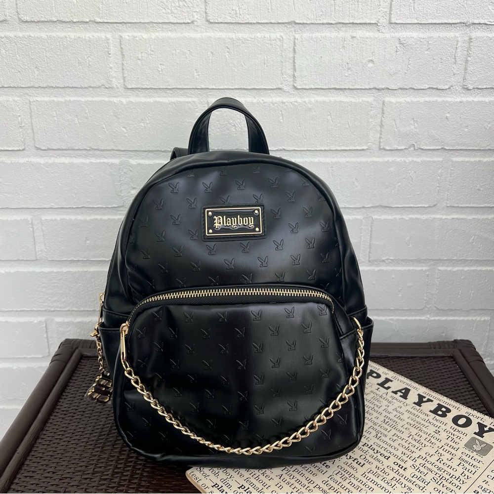 Playboy black backpack🖤
